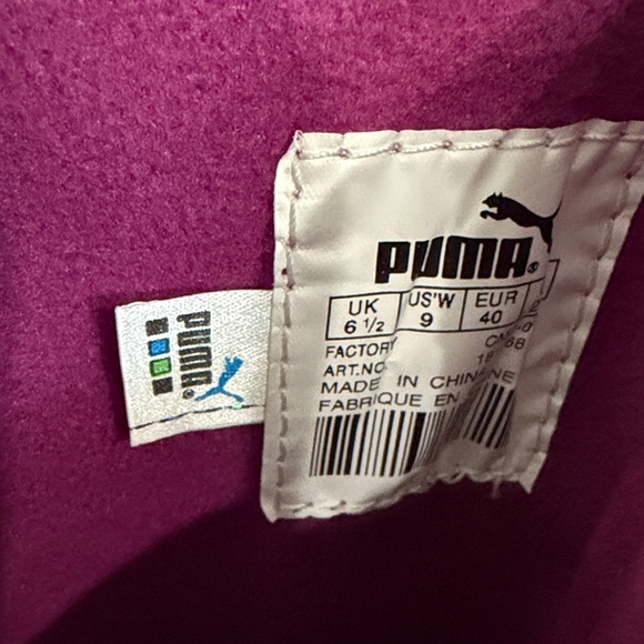 Puma x Mahanuala black sueded leather lace-up boots Japanese style vintage - Picture 5 of 9